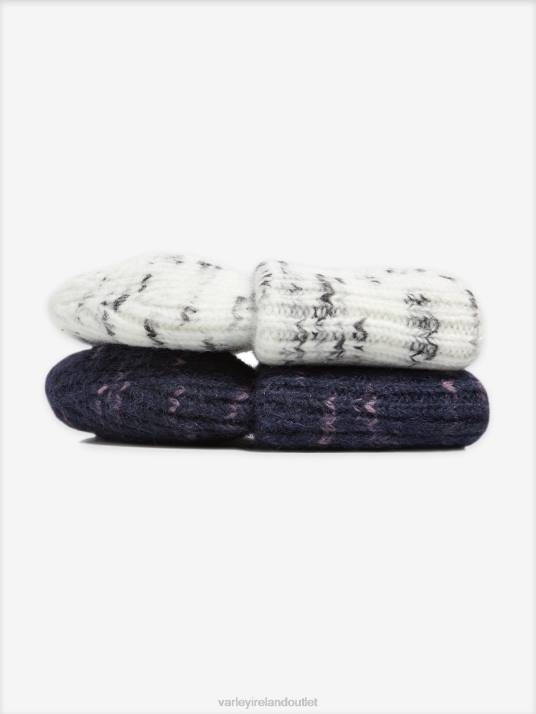 Accessories Egret/Charcoal Women Varley Dale Beanie 00FX516
