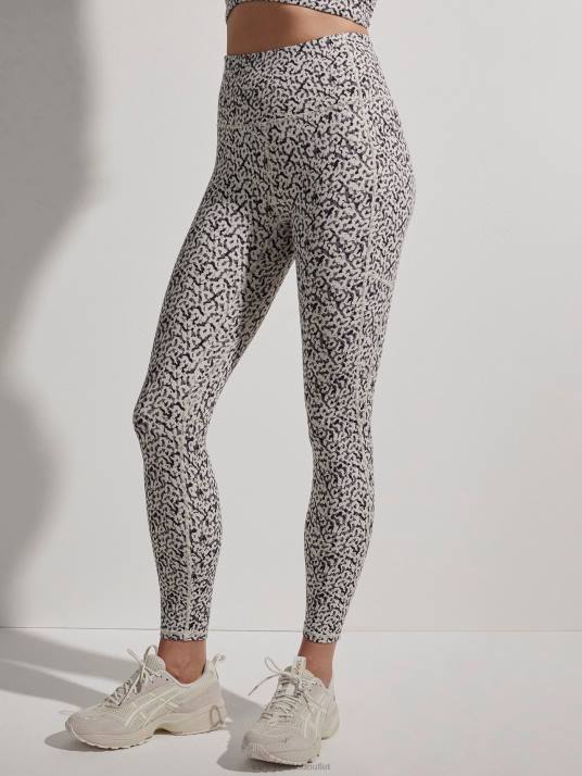 Apparel Birch Mix Cheetah Women Varley Let's Go Pocket Legging 25" 2.0 00FX317