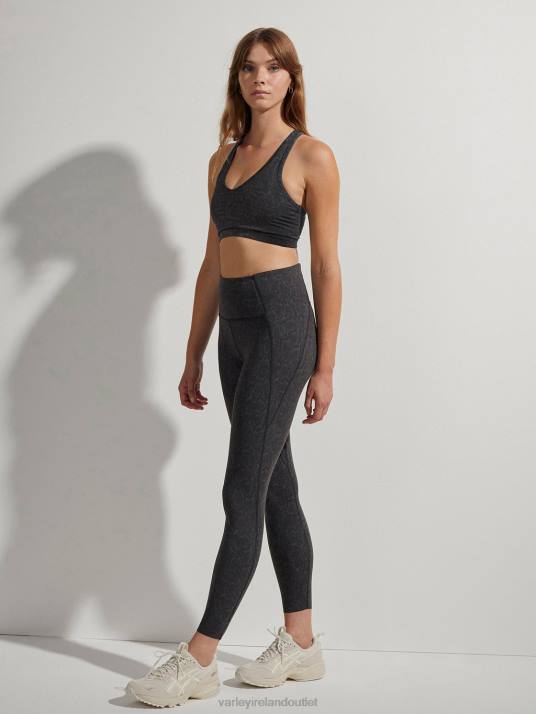 Apparel Black Grid Snake Women Varley Let's Go Night Running Legging 25
