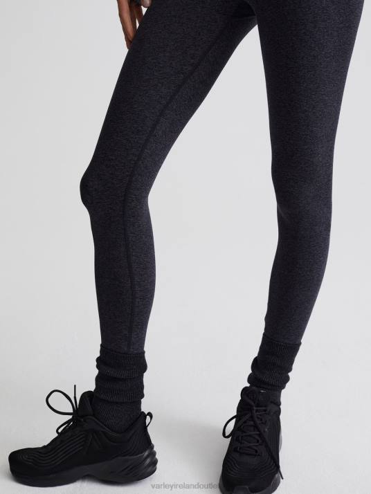 Apparel Black Marl Women Varley Always Warm Super High Legging 25