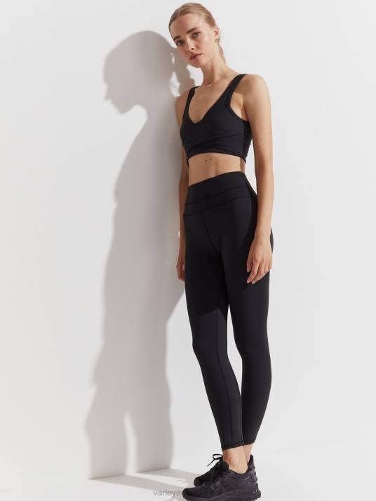 Apparel Black Women Varley Let's Move Super High-Rise Legging 25