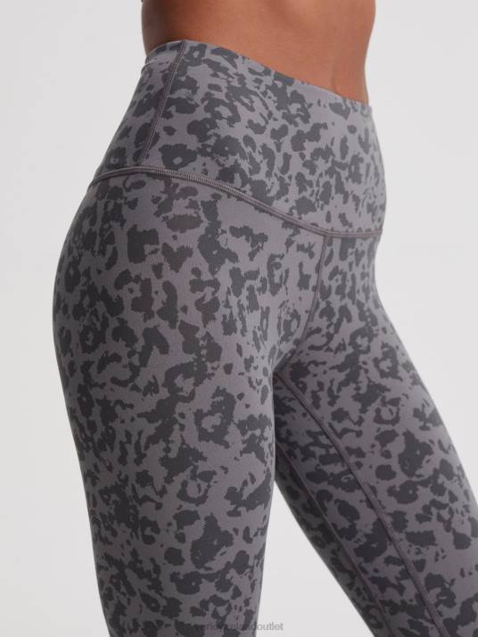 Apparel Blackened Distorted Animal Women Varley Let's Move Pocket High Legging 25