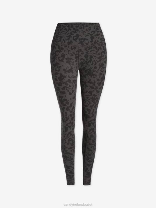 Apparel Blackened Distorted Animal Women Varley Let's Move Pocket High Legging 25
