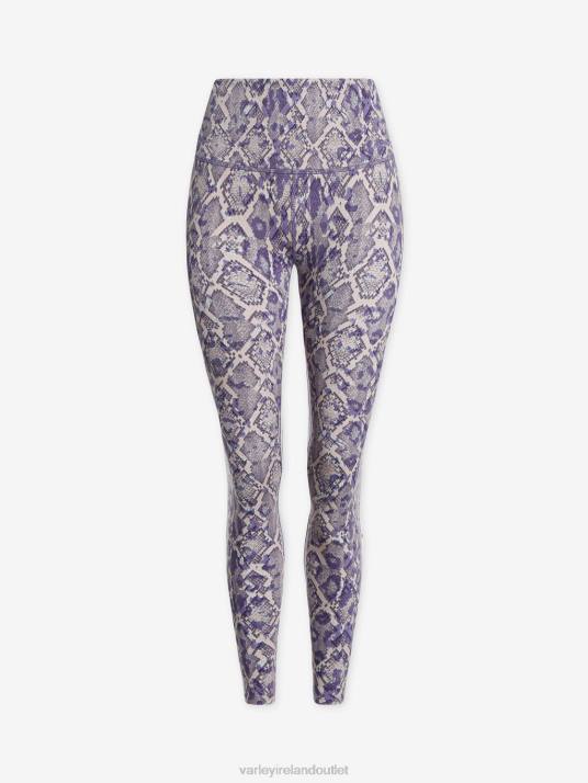 Apparel Blue Mix Lace Snake Women Varley Let's Move Pocket High Legging 25