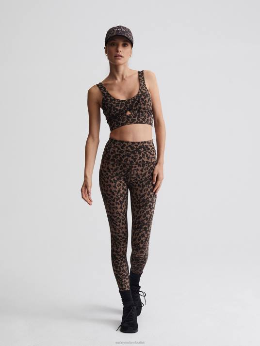 Apparel Copper Blurred Animal Women Varley Let's Go Super High-Rise Legging 25" 00FX398