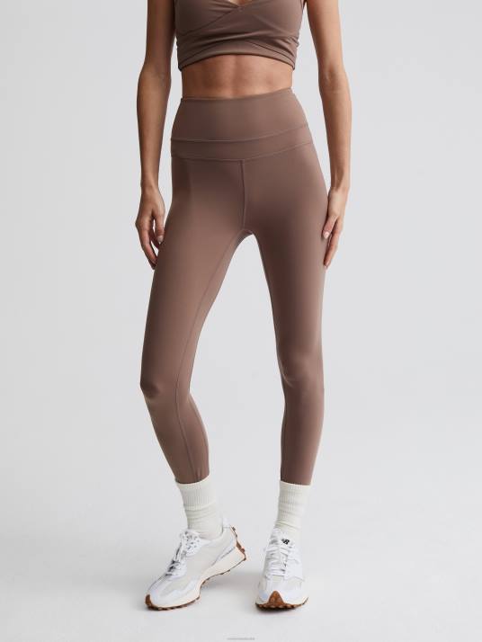 Apparel Deep Taupe Women Varley Let's Move Super High-Rise Legging 25" 00FX391