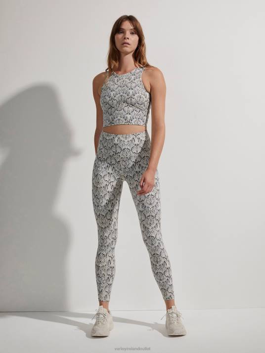 Apparel Mirrored Snake Women Varley Let's Move Pocket High Legging 25" 00FX322