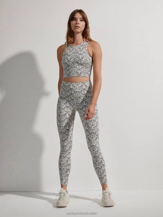 Apparel Mirrored Snake Women Varley Let's Move Pocket High Legging 25