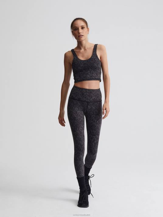 Apparel Monochrome Cheetah Women Varley Let's Go High-Rise Legging 25" 00FX351