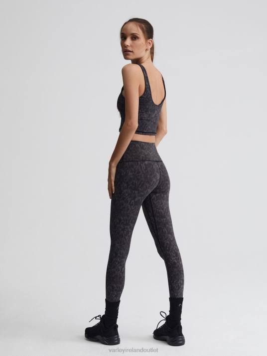 Apparel Monochrome Cheetah Women Varley Let's Go High-Rise Legging 25