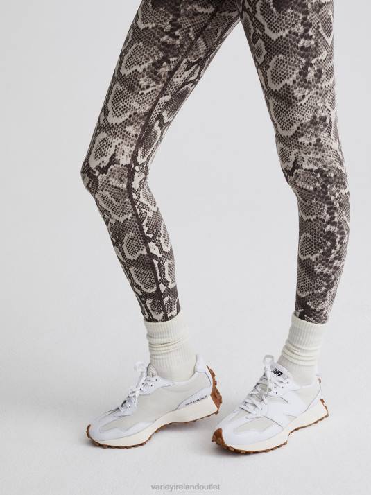 Apparel Taupe Rattlesnake Women Varley Let's Go High-Rise Legging 25