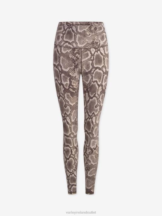 Apparel Taupe Rattlesnake Women Varley Let's Go High-Rise Legging 25