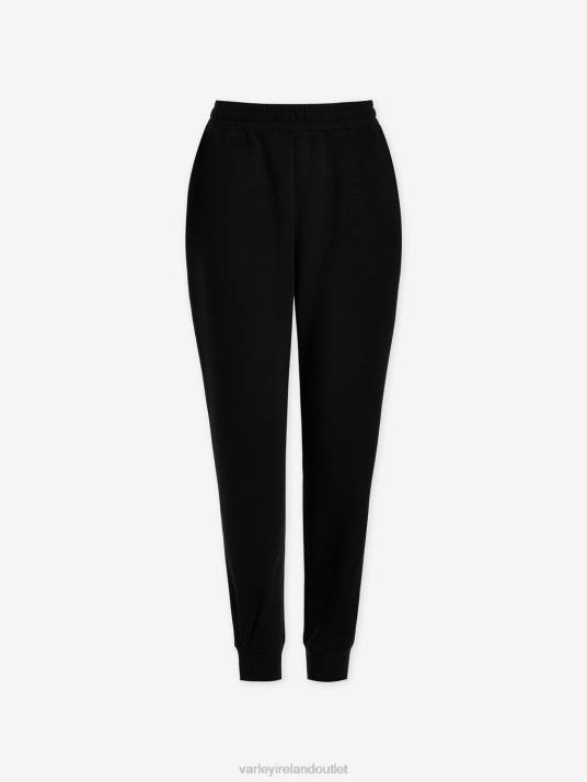 Apparel Black Women Varley Hyde Relaxed Cuffed Sweatpant 00FX335