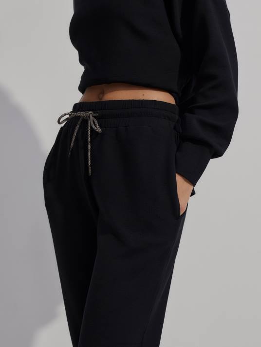 Apparel Black Women Varley Iowa Sweatpant 00FX338
