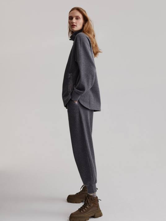 Apparel Charcoal Marl Women Varley Ascot Sweat Pant 00FX379
