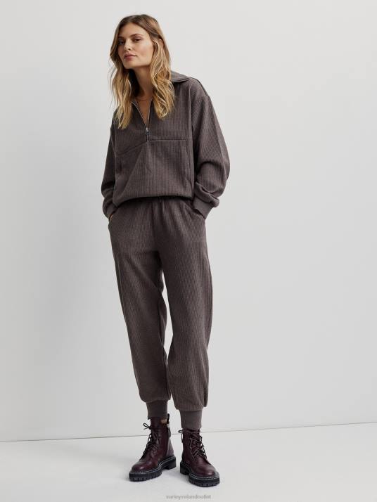 Apparel Chocolate Marl Women Varley Ascot Sweat Pant 00FX377