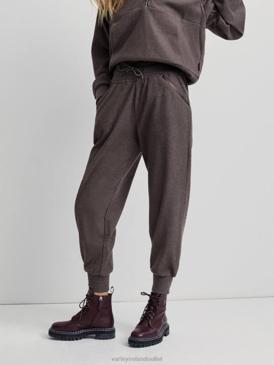 Apparel Chocolate Marl Women Varley Ascot Sweat Pant 00FX377