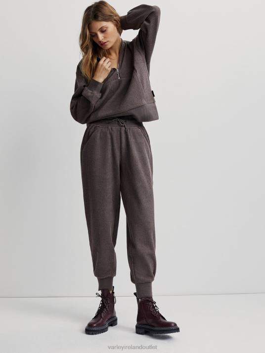 Apparel Chocolate Marl Women Varley Ascot Sweat Pant 00FX377