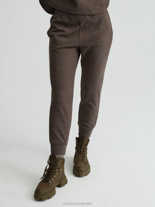Apparel Chocolate Marl Women Varley Russell Sweat Pant 00FX381