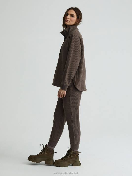 Apparel Chocolate Marl Women Varley Russell Sweat Pant 00FX381