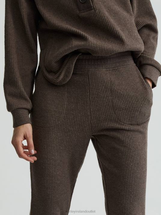 Apparel Chocolate Marl Women Varley Russell Sweat Pant 00FX381
