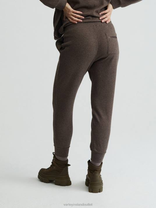 Apparel Chocolate Marl Women Varley Russell Sweat Pant 00FX381