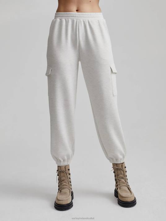 Apparel Ivory Marl Women Varley Clarice Pant 00FX368