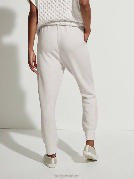Apparel Ivory Marl Women Varley Hyde Relaxed Cuffed Sweatpant 00FX336