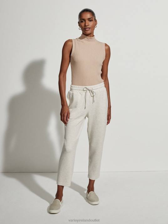Apparel Ivory Marl Women Varley Iowa Sweatpant 00FX340