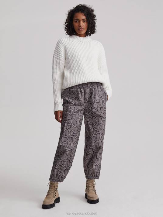 Apparel Silver Python Snake Women Varley Hamilton Pant 00FX376