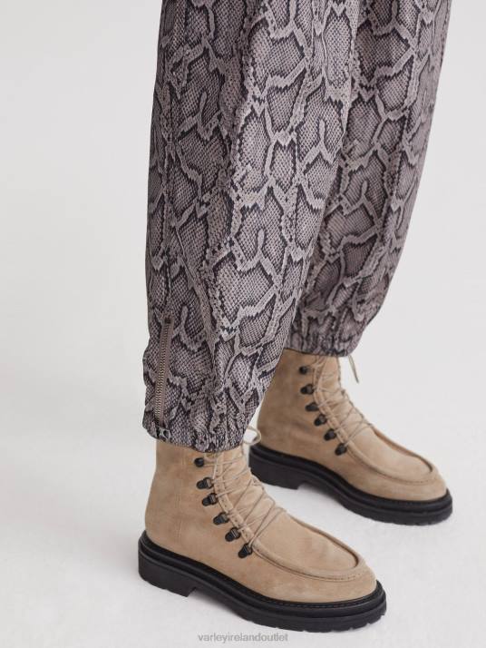 Apparel Silver Python Snake Women Varley Hamilton Pant 00FX376