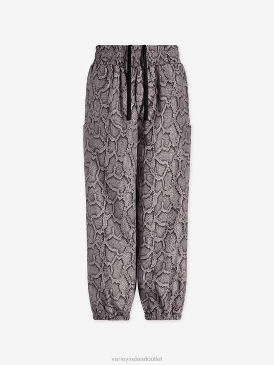 Apparel Silver Python Snake Women Varley Hamilton Pant 00FX376