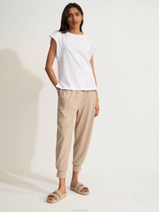 Apparel Taupe Marl Women Varley Custer Sweatpants 00FX400