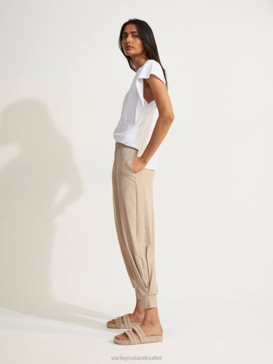 Apparel Taupe Marl Women Varley Custer Sweatpants 00FX400