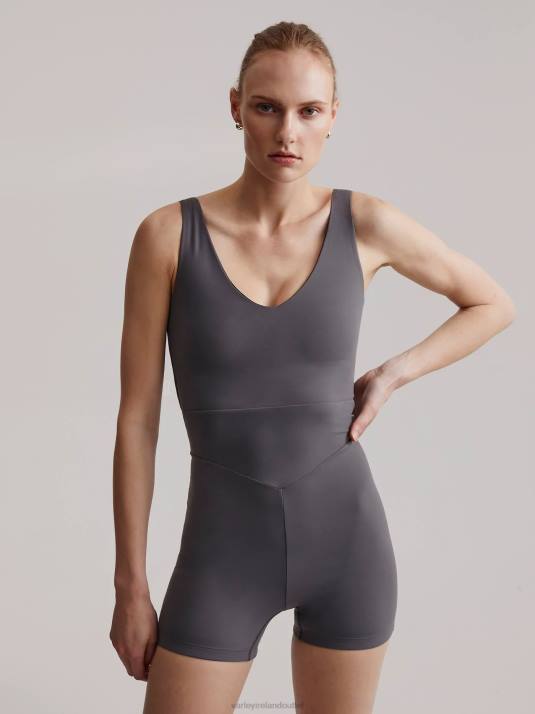 Apparel Blackened Pearl Women Varley Let's Go Juni All-In-One 4" 00FX170