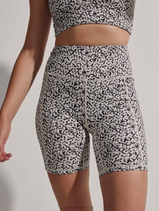 Apparel Birch Mix Cheetah Women Varley Let's Go Pocket Short 7