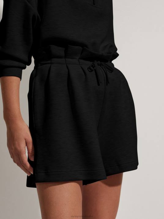Apparel Black Women Varley Claude High-Rise Short 4.5" 00FX334