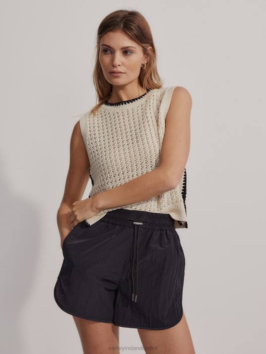 Apparel Black Women Varley Harmon High-Rise Short 4