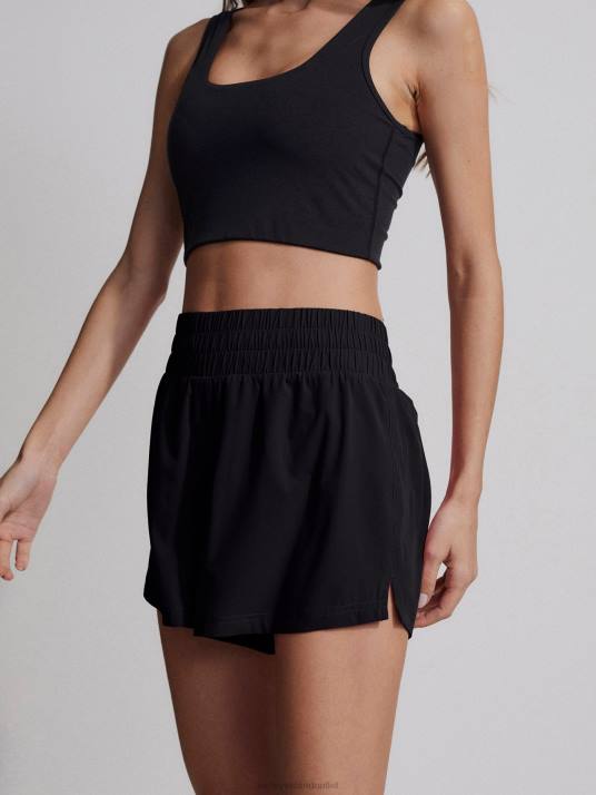 Apparel Black Women Varley Kallin Running Short 3" 00FX272
