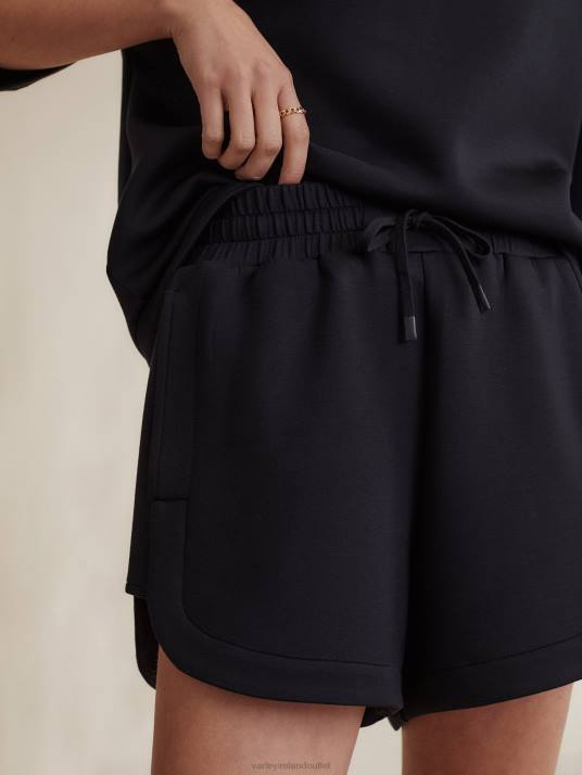 Apparel Black Women Varley Keely High-Rise Short 00FX300