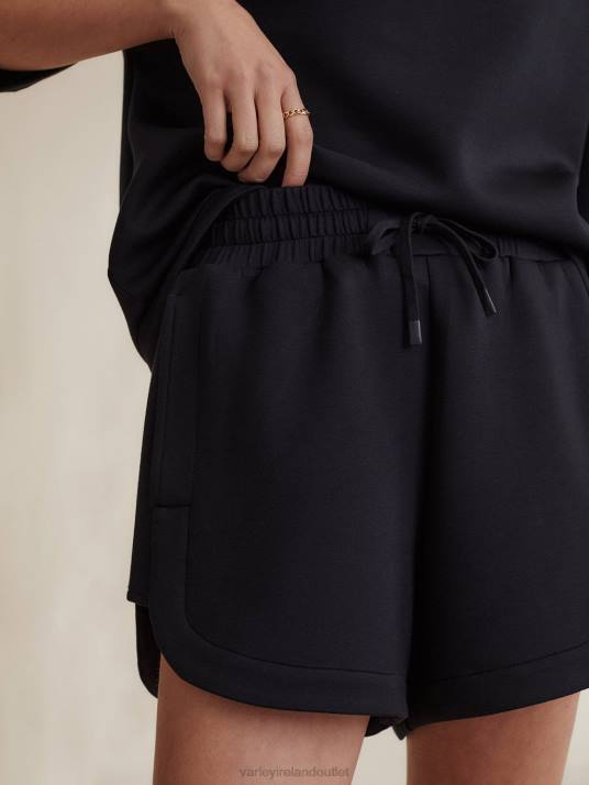 Apparel Black Women Varley Keely High-Rise Short 00FX300
