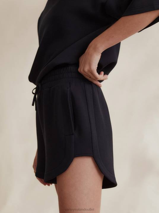 Apparel Black Women Varley Keely High-Rise Short 00FX300