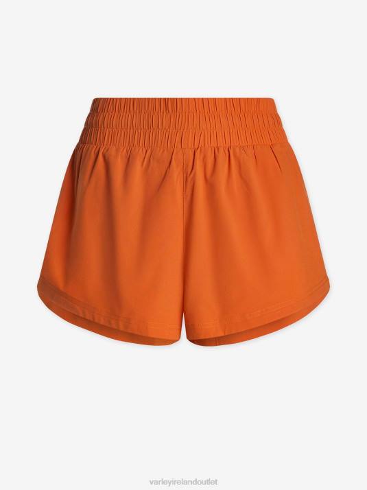 Apparel Orange Rust Women Varley Kallin Running Short 1.5