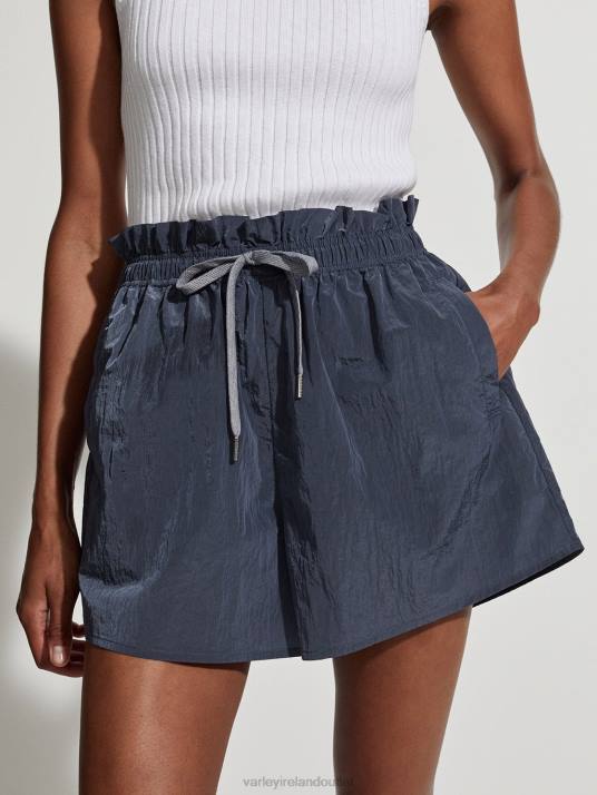 Apparel Slate Blue Women Varley Tulair High-Rise Short 3