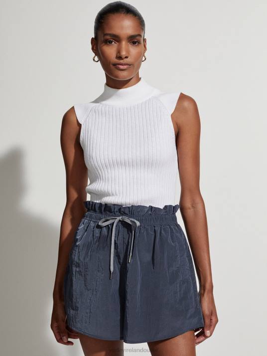 Apparel Slate Blue Women Varley Tulair High-Rise Short 3