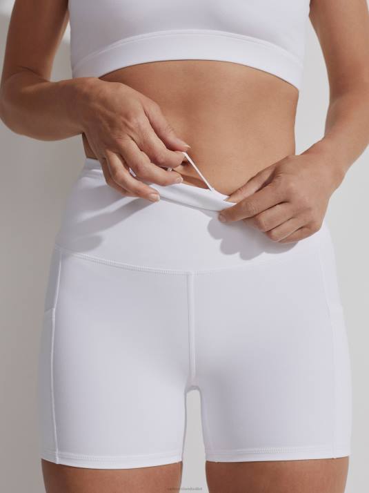 Apparel White Women Varley Let's Go Short 4" 00FX401