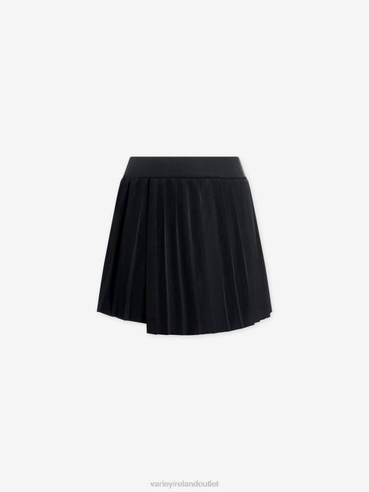 Apparel Black Women Varley Kalmia Mid-Rise Skort 00FX355