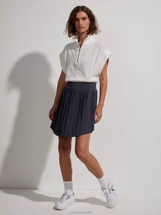 Apparel Slate Blue Women Varley Newman High-Rise Skort 00FX357