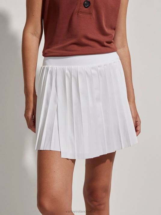 Apparel White Women Varley Kalmia Mid-Rise Skort 00FX354