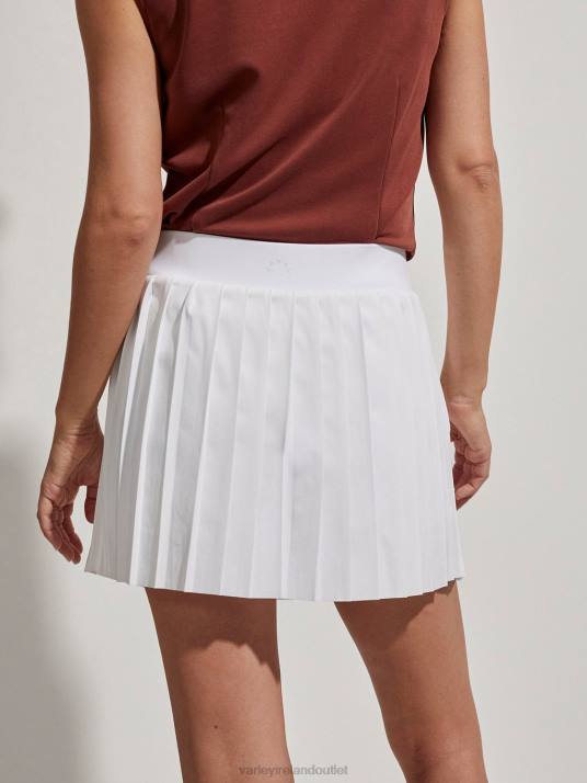 Apparel White Women Varley Kalmia Mid-Rise Skort 00FX354